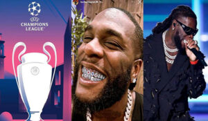 Ligue des champions : Burna Boy crée l’histoire lors de la finale 2023