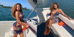 Forme bien dessinée, Astar, le botty exposé à bord d&rsquo;un yacht