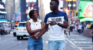 (Photos)- Moustapha Name et Virginie s’offrent une balade romantique en plein cœur de New York !