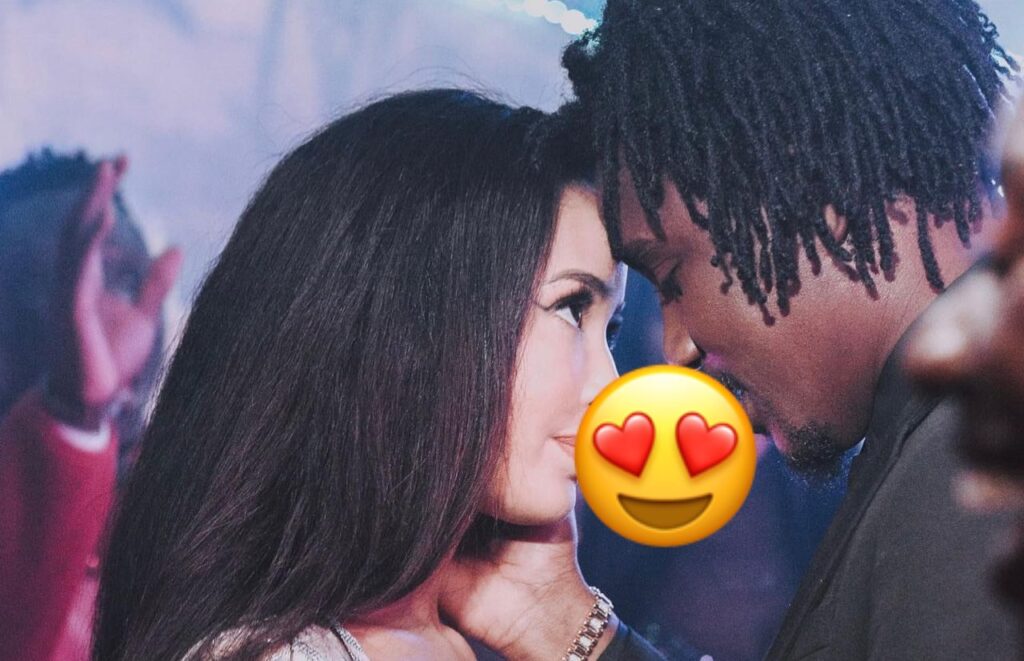 Ba!ser passionnel: Wally Ballago Seck se dévoile très romantique avec une charmante fille