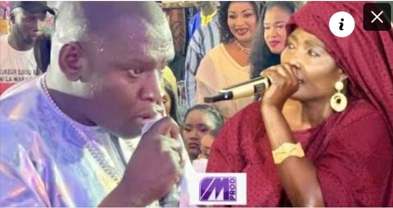 (Vidéo) – Les piques de Mère Diaby à Mor Thiam, « dama meun tassou, douma… »