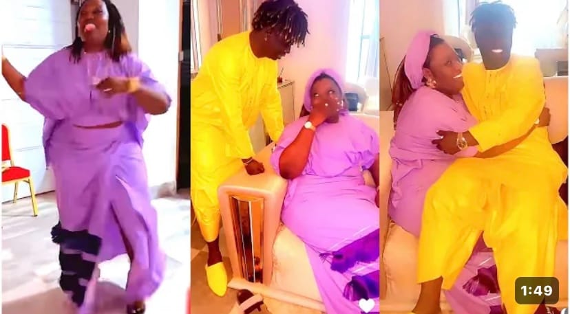 (Vidéo) – Bijou Ngoné et Pawlish se posent comme une maman et son fils.