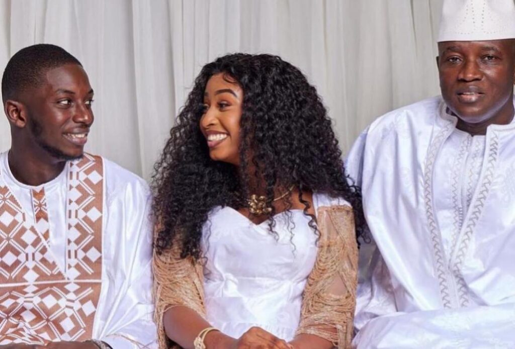 (Photos)- Tabaski 2023: Ibrahima Aly Ndiaye, le fils Aly Ngouy N’diaye en toute complicité avec sa femme