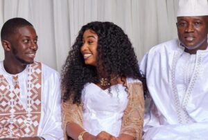 (Photos)- Tabaski 2023: Ibrahima Aly Ndiaye, le fils Aly Ngouy N’diaye en toute complicité avec sa femme