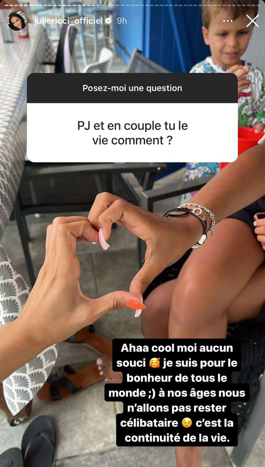 (2) Photos - Julie Ricci a retrouvé l