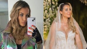 (2) Photos – Mariage des Teboul : Aurélie Dotremont explique son absence