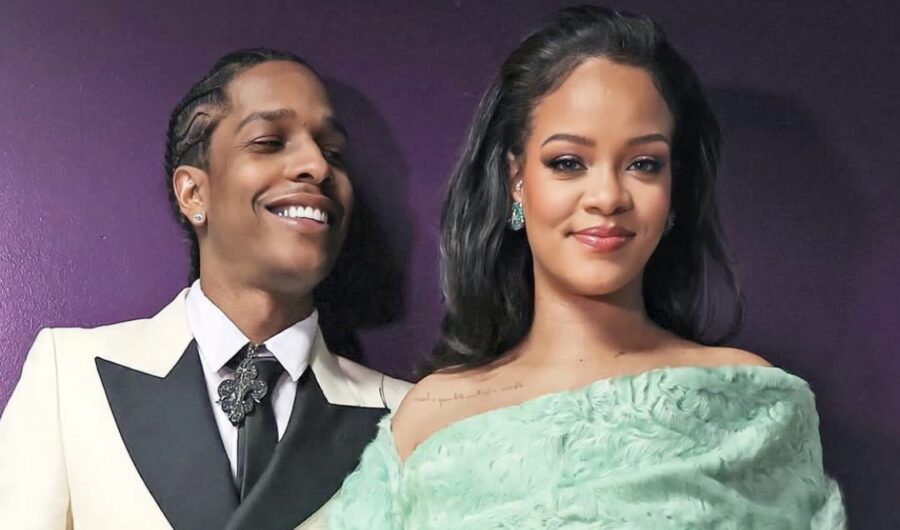 (2) Photos : Rihanna et ASAP Rocky, l