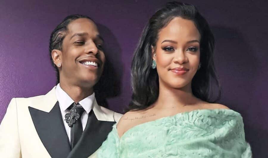 (2) Photos : Rihanna et ASAP Rocky partagent leur bonheur suite à la naissance de leur deuxième enfant