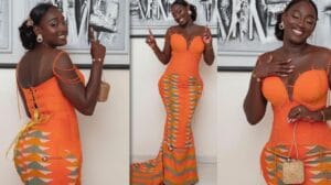 Make up soft: Cathy de la serie «Arrêt mère Thiaba» éblouit son mariage avec sa noirceur d’ébène