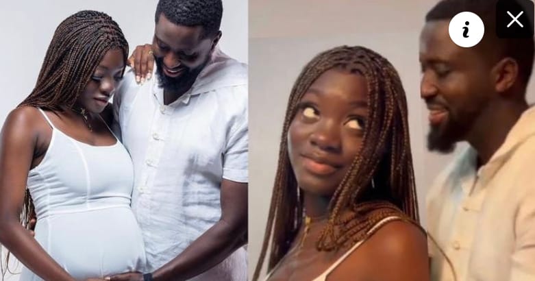 (Vidéo)- Jour d&rsquo;après baptême: Ndeye Marie et Moussa Versailles dévoilent le shooting prénatal