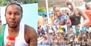 (Vidéo) – Piscine Party de Manioukou: La folle ambiance des comédiens Thiessois.