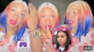 (Vidéo) – Makup, cheveux multicolore: Oumou Sow et son incroyable look qui secoue la toile.