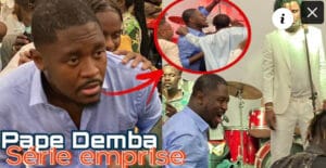 (Vidéo)- Mariage: Pape Demba emprise enfl@mme la réception de Alioune Seck avec ses pas de danse