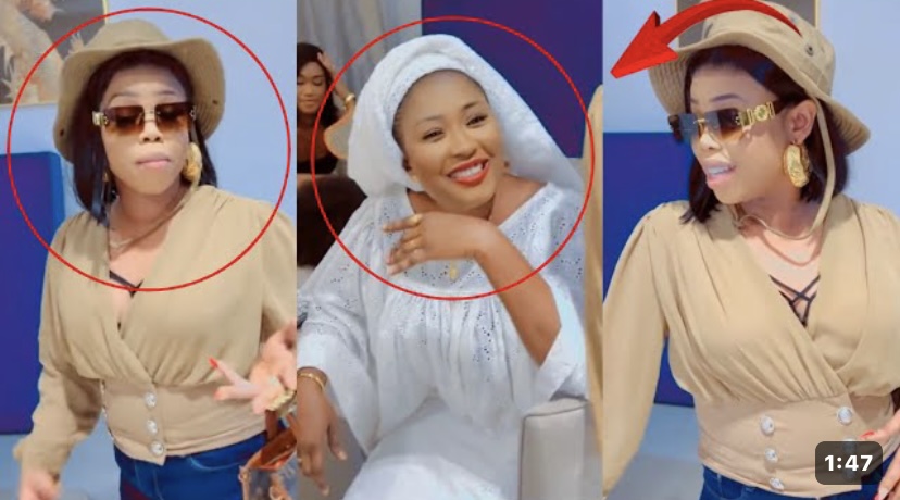 (Vidéo) – Mame Ndiaye Savon méconnaissable dans une superbe tenue.