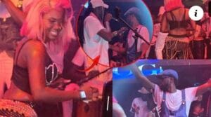 (Vidéo) – Soirée de Bass Thioung: Le « Leumbeul » très hot de Fatou Sarr qui chauffe le public.