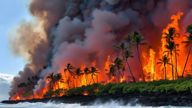 Hawaii en proie à une catastrophe naturelle sans précédent : 53 morts et des milliers sans abri à cause d’incendies dévastateurs