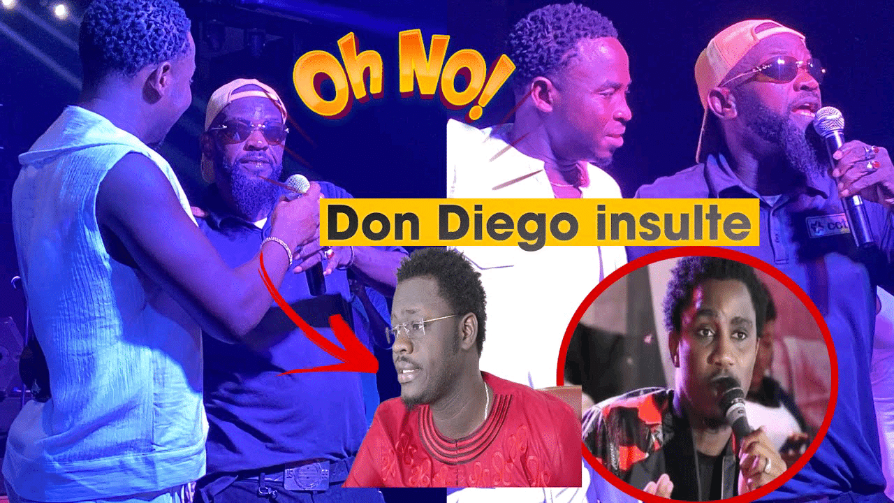 Vidéo : Don Diego, le célèbre présentateur télé sénégalais, crée la polémique lors d’une soirée