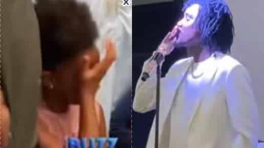 Vidéo : L’émotion à fleur de peau de Ndella, fille de Wally Seck
