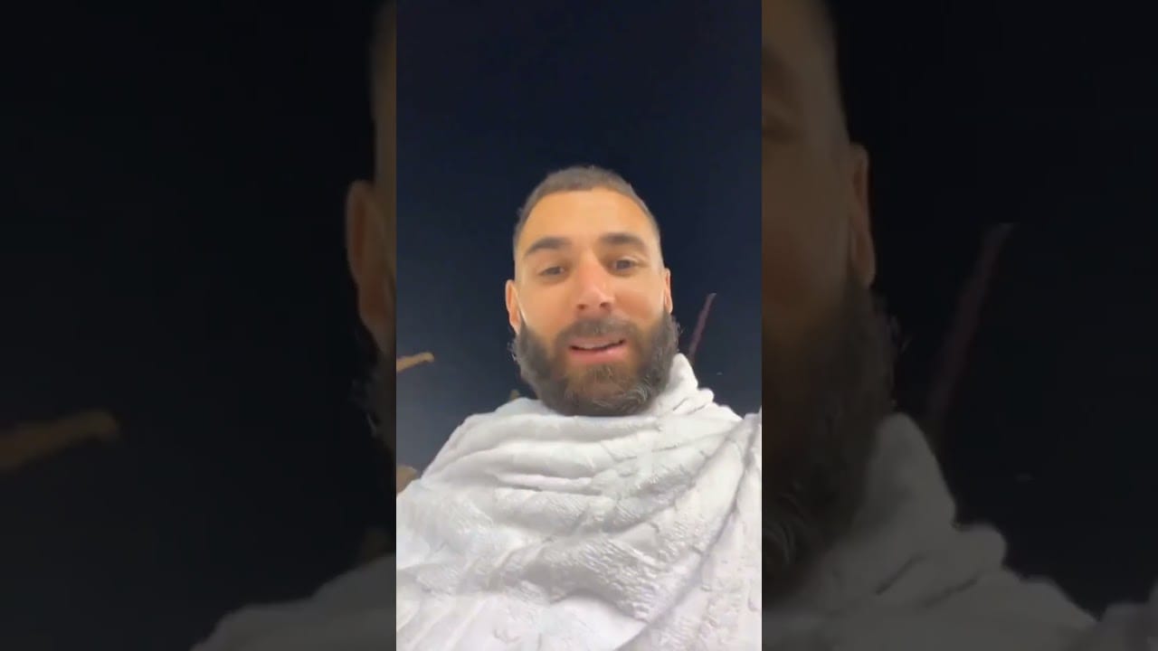 Karim Benzema rayonne à la Mecque