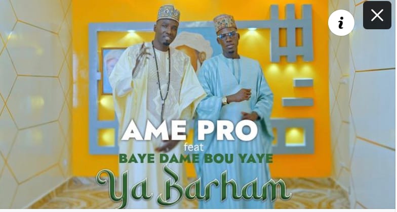 (Clip officiel) – En prélude du Gamou, Ame Pro chante «Ya Barham»
