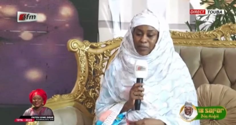 (Vidéo)- Décès de Fatou Kiné Déme: La journaliste Sokhna Nata Mbaye craque «Limou ma moudjé wakh…»