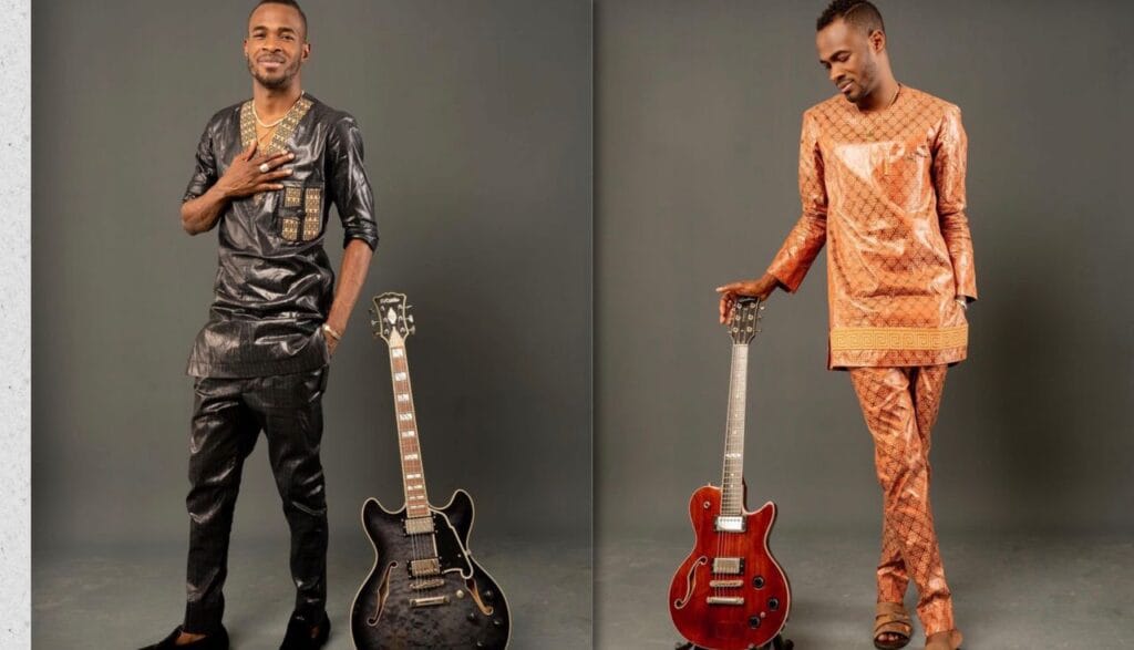 (Photos)- Chic et classe: Cheick Niang, le guitariste de Wally s’affiche très stylé