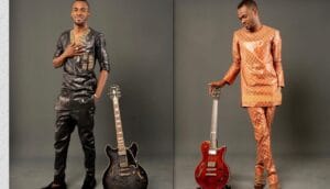 (Photos)- Chic et classe: Cheick Niang, le guitariste de Wally s’affiche très stylé