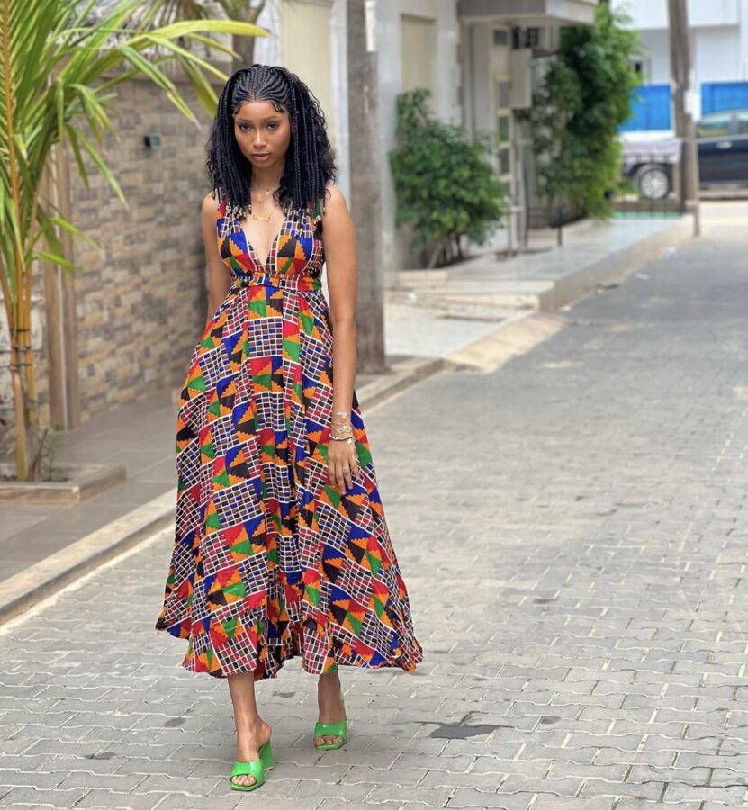 (3) Photos : La sublime actrice Fah Aidara illumine la toile en mode wax