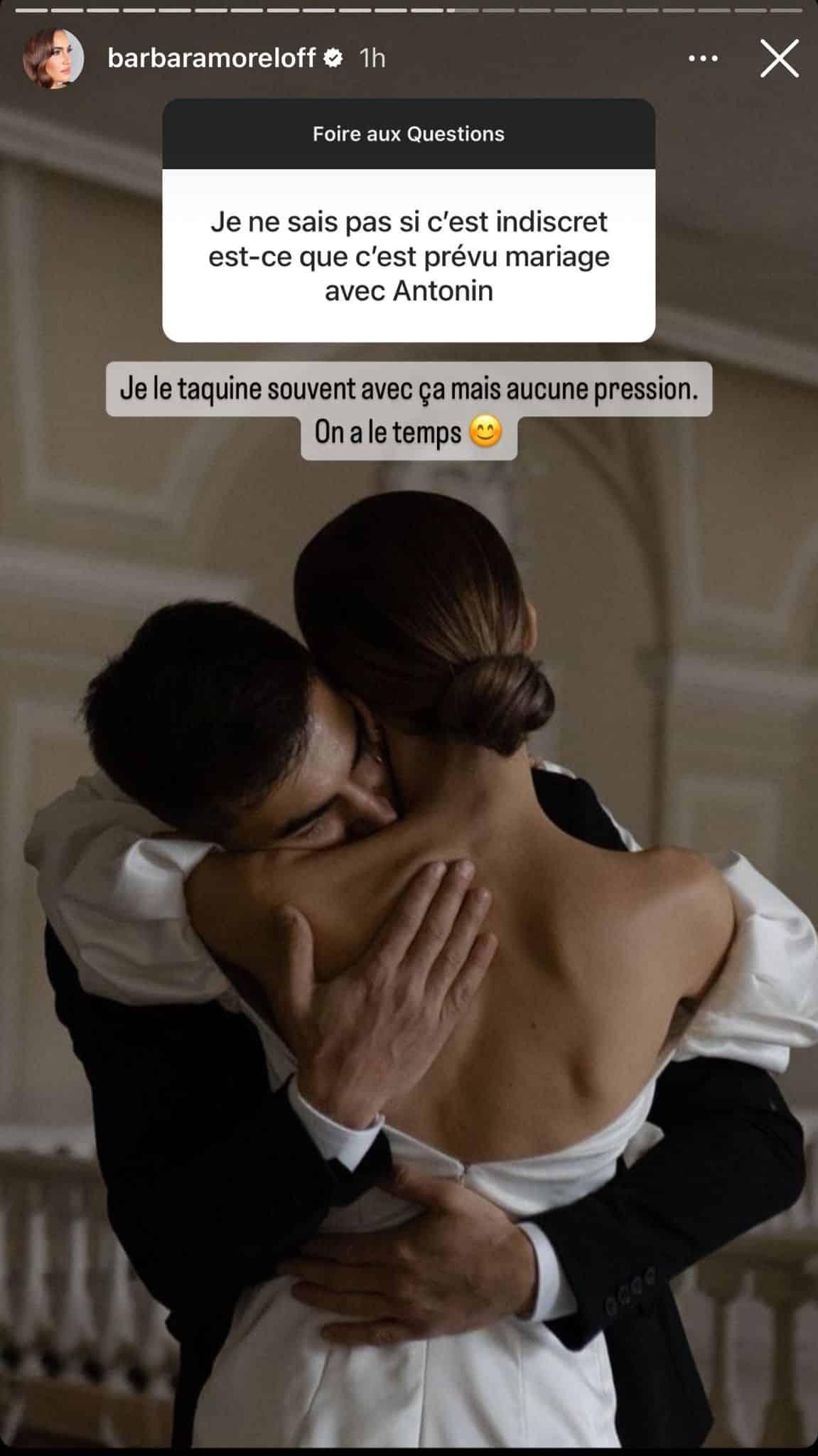 (4) Photos - Barbara Morel révèle ses projets de mariage et de maternité avec Antonin Portal