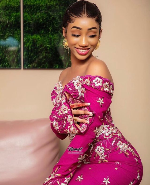 (7) Photos : Bbei Binta, Miss Sourire, éblouit dans une tenue somptueuse !