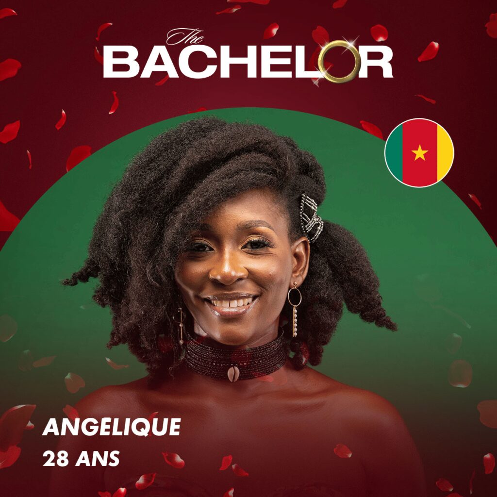 Les cheveux nappy d’Angélique, candidate camerounaise de The Bachelor Afrique saison 2, font sensation sur le net