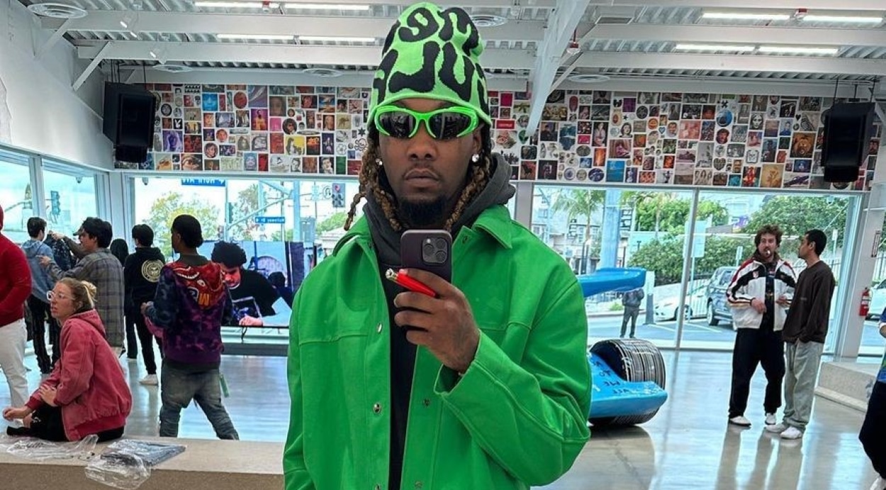 Offset, le rappeur américain, initie le streamer Kai Cenat à la marijuana en direct