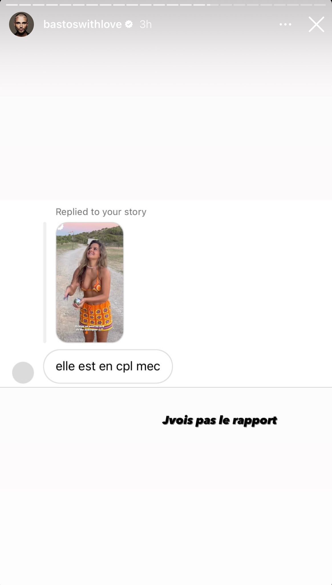 Photo : Bastos et Belle Longwell, une réconciliation en vue ? Les indices qui sèment le doute !