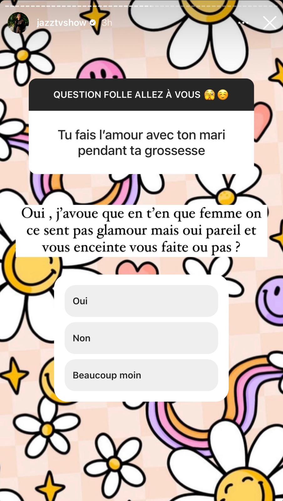 Photo: Jazz Correia, enceinte et dans le tourbillon des émotions, répond sans tabou aux questions de ses fans