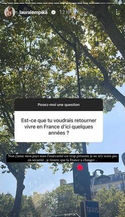 Photo : Laura Lempika, restera-t-elle à Dubaï ou envisage-t-elle un retour en France ?