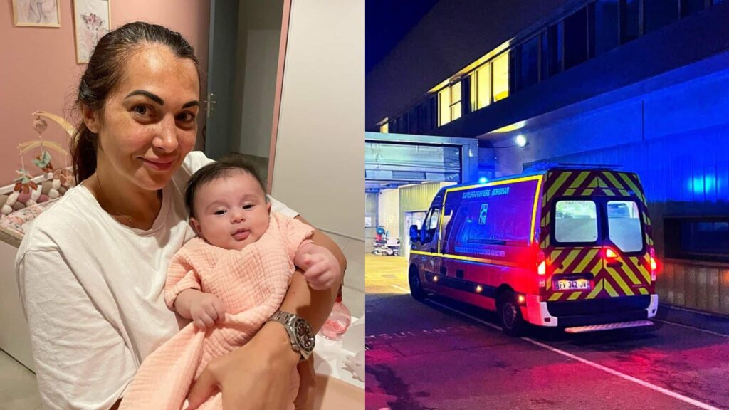 Photo: Pauline, star de MAPR 6, aux urgences pour une infection douloureuse après la naissance de Valentina
