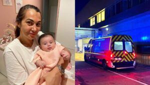 Photo: Pauline, star de MAPR 6, aux urgences pour une infection douloureuse après la naissance de Valentina