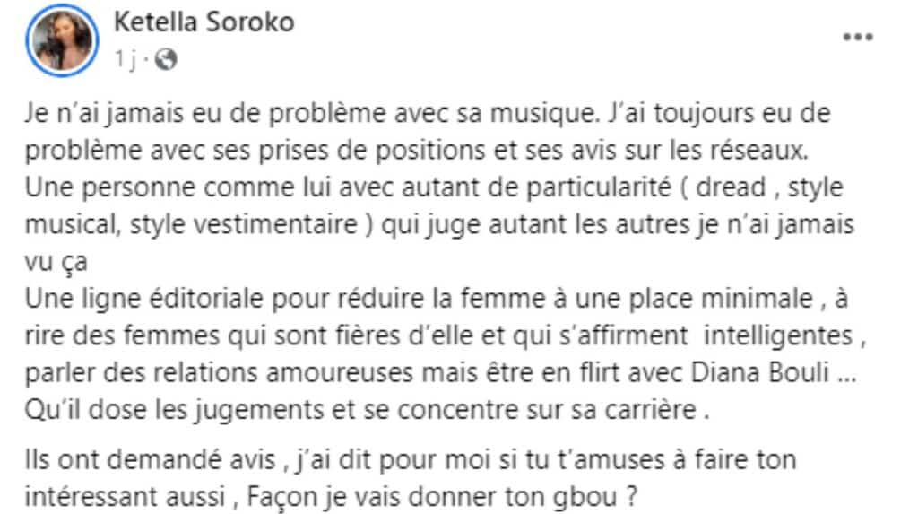 Polémique autour de la star camerounaise Diana Bouli : flirt avec Ks Bloom ?