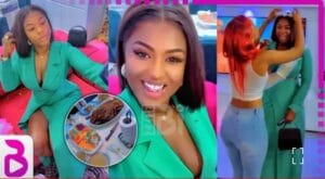 (Vidéo) Dîner, robe hot, danse s3nsuelle, Mia Guissé a fêté son anniversaire en grande pompe