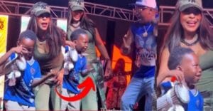 (Vidéo) : Le fils de Yatma Thiam enflamme le concert de Viviane