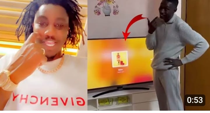 (Vidéo) : Khaby Lame valide cette chanson de Wally Seck
