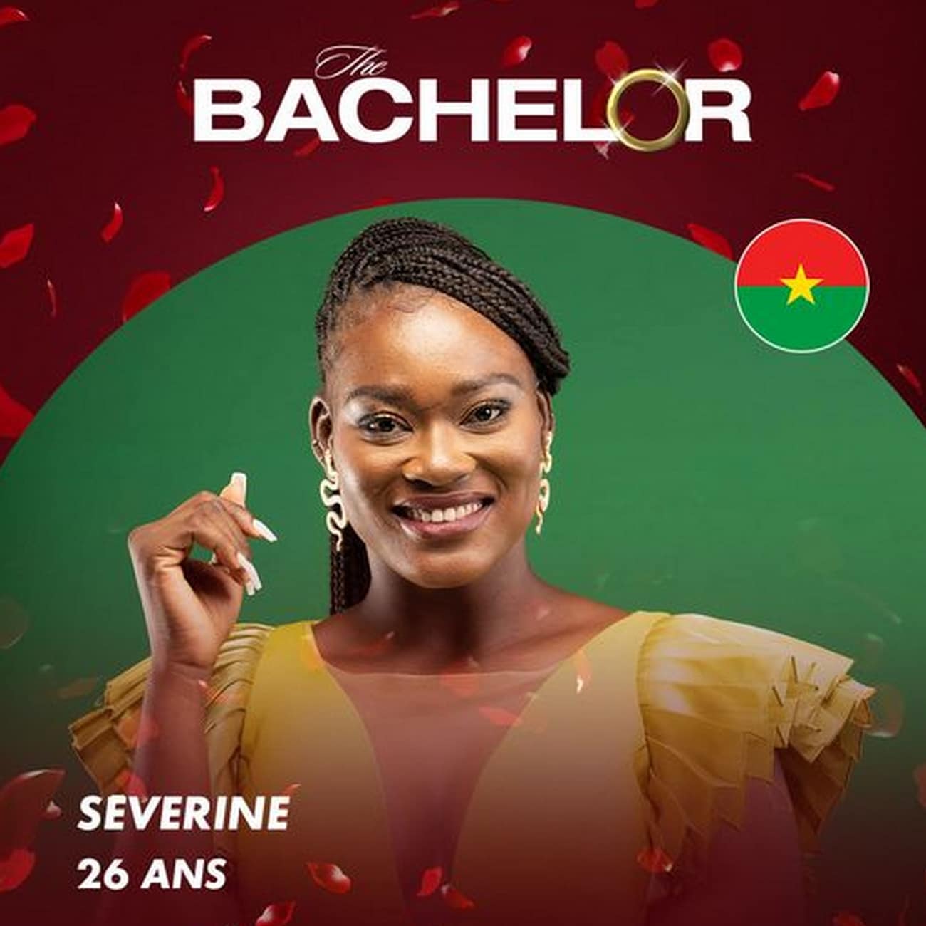 The Bachelor Afrique : Séverine du Burkina Faso, souriante et déterminée, enflamme le web