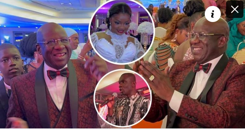 (Vidéo)- Les pas de danse du Président Magnick Diop au mariage de sa petite fille…Du jamais vu: