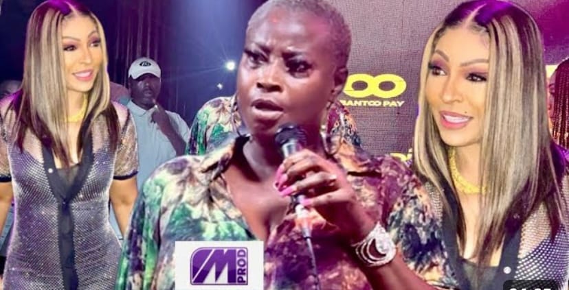 (Vidéo) – Ndeye Gueye zappe les polémiques et assure le show avec Viviane.