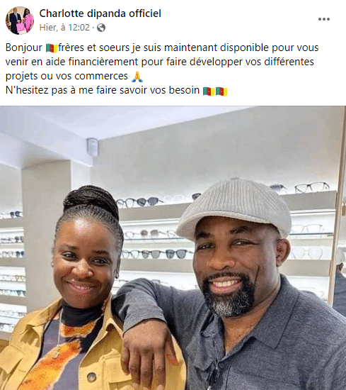 Charlotte Dipanda, une