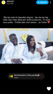 Anniversaire de Virginie : Moustapha Name partage les folies de son épouse