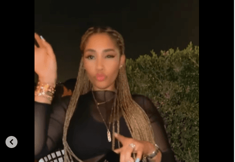 Adja Diallo, ultra $exy en total noir à Paris