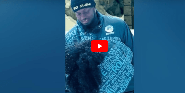 (Vidéo) – Aicha Rassoul et Aziz Ndiaye : Les amoureux dans la neige