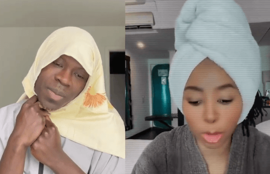 (Vidéo) – Voilé, Dou King ironise en présentant ses excuses à Adiouza : « Déception amoureuse rek nga merr »