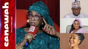 « Yayou Aziz Ndiaye niatel lawone, Miss Ndiaye démoul, Aicha rassoul nak… », Selbé Ndom
